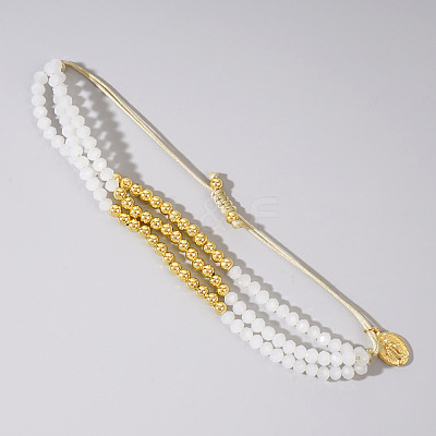 Quartz Beaded Bracelet for Women JO4938-3-1