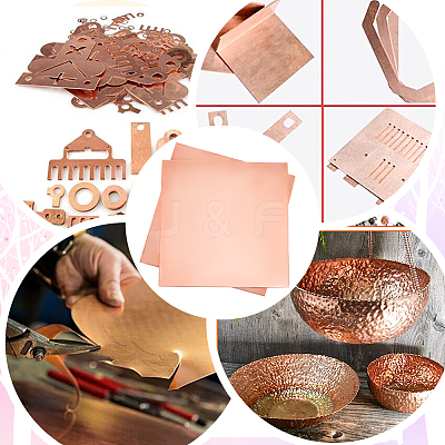 Copper Sheets DIY-WH0033-46-1