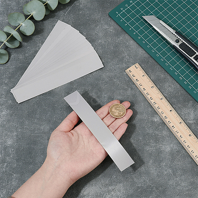12Pcs 304 Stainless Steel Blank Sheets STAS-OC0001-38C-1