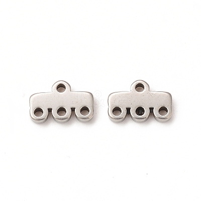 Non-Tarnish 304 Stainless Steel Chandelier Component Links STAS-A074-02C-P-1