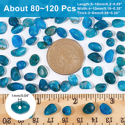 2 Strands Natural Apatite Beads Strands G-NB0004-27-1