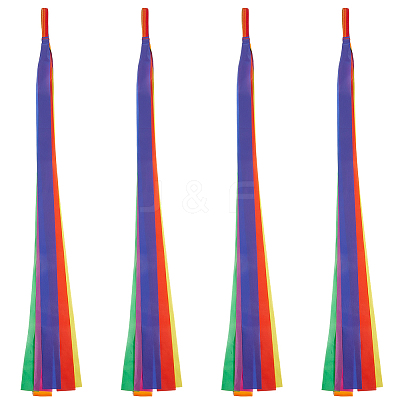 4Pcs Polyester Dance Ribbons AJEW-CY0001-67-1
