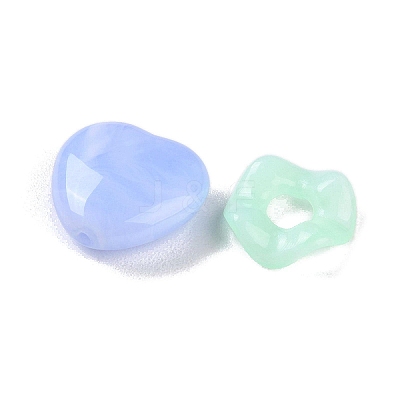 Opaque Acrylic Beads MACR-L005-01-1