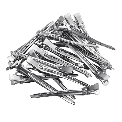 Stainless Steel Duck Hair Clip Findings STAS-CJ0001-153-1