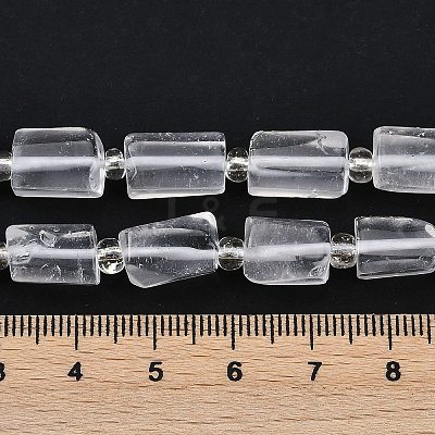 Natural Quartz Crystal Beads Strands G-G162-D01-01-1