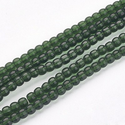 Glass Beads Strands LS-GR4mm18Y-1