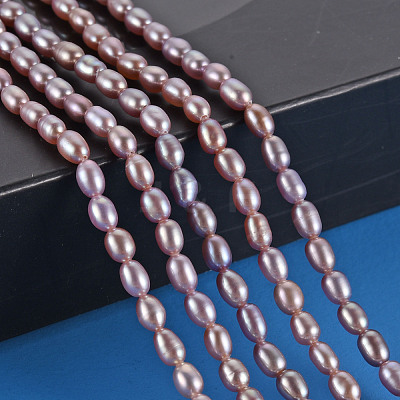Natural Cultured Freshwater Pearl Beads Strands PEAR-N012-02D-1