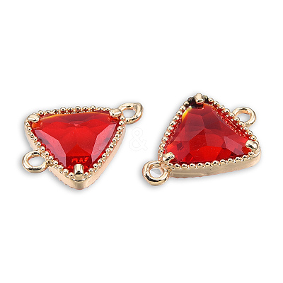 Transparent K9 Glass Connector Charms LS-GLAA-N038-60-F09-1