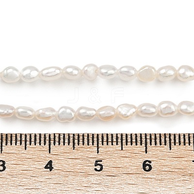 Natural Cultured Freshwater Pearl Beads Strands PEAR-P064-20D-01A-1