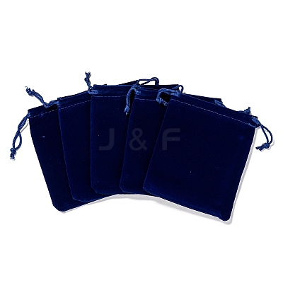 Rectangle Velvet Pouches X-TP-R022-12x15-03-1