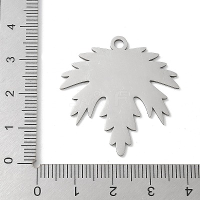 201 Stainless Steel Pendants STAS-S155-01P-02-1