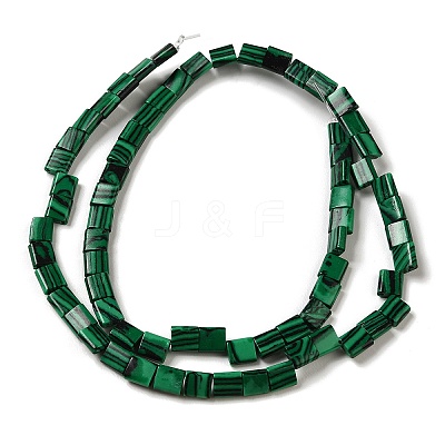 Synthetic Malachite Beads Strands G-F762-A11-01-1