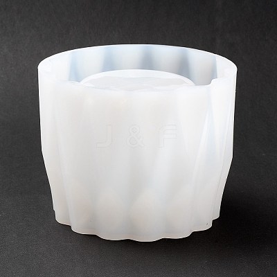 Faceted Column Vase Silicone Molds DIY-I096-15-1