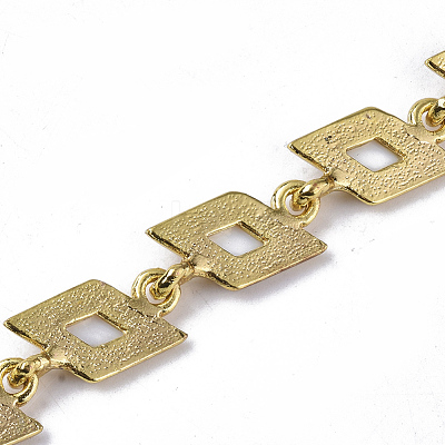 Two Loops Alloy Wrap Bracelets BJEW-T012-003-1