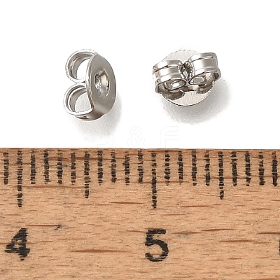 Rack Plating Brass Friction Ear Nuts KK-C081-04P-1