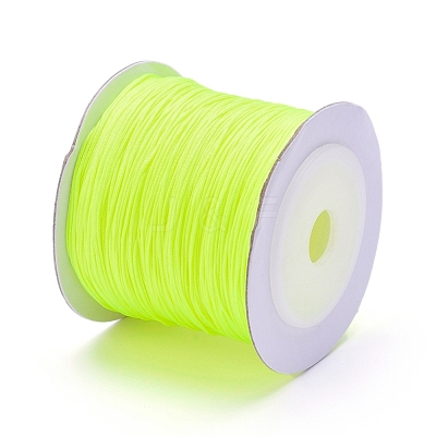 Nylon Braided Cord for Woven Jewelry Making Macrame Craft NWIR-D055-0.6mm-20-1