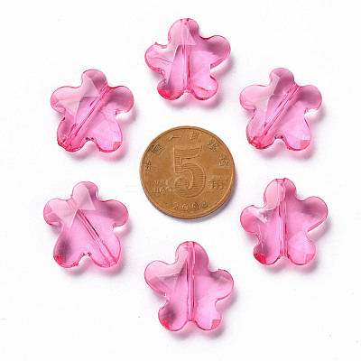 Transparent Acrylic Beads TACR-S154-32B-82-1