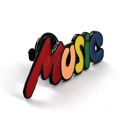 Music Enamel Pin JEWB-P011-03-1