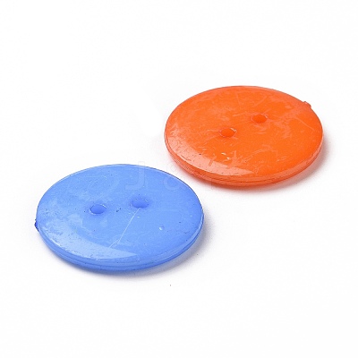 Acrylic Sewing Buttons BUTT-E084-D-M-1