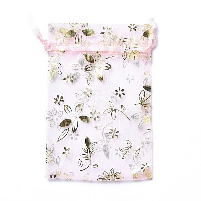 Organza Drawstring Jewelry Pouches OP-I001-A04-1