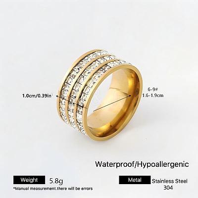 304 Stainless Steel Finger Rings for Women MF5435-2-1