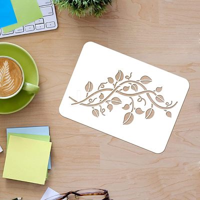 Large Plastic Reusable Drawing Painting Stencils Templates DIY-WH0202-048-1