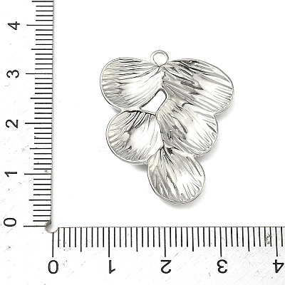 304 Stainless Steel Pendants STAS-C168-02B-P-1