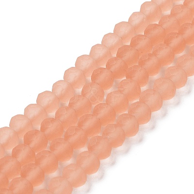 Transparent Glass Beads Strands EGLA-A034-T4mm-MD21-1
