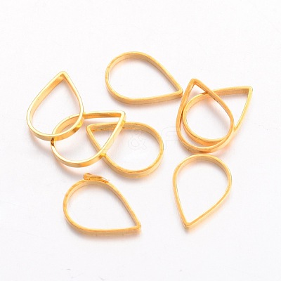 Brass Linking Rings X-EC0317x11mm-G-1
