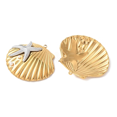 304 Stainless Steel Pendants LS-STAS-Z177-03GP-1