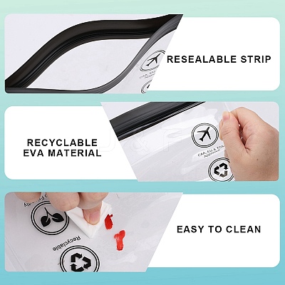 EVA Top Sealed Leakproof TSA Approved Toiletry Bags AJEW-WH0348-52-1