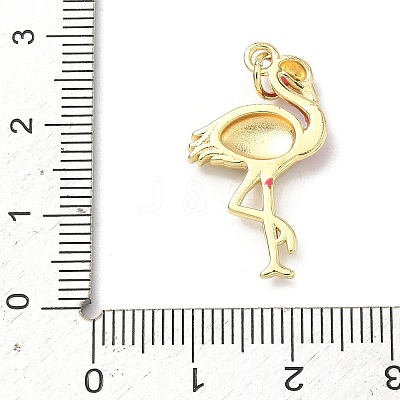 Brass Micro Pave Cubic Zirconia Pendants KK-H255-14B-G01-1