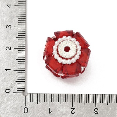 Transparent Acrylic Beads CLAY-NH0003-04S-10-1
