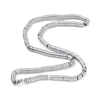 Electroplated Non-magnetic Synthetic Hematite Beads Strands G-G826-09P-4mm-A-1