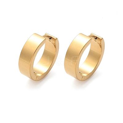 304 Stainless Steel Hoop Earrings EJEW-M079-03G-02-1
