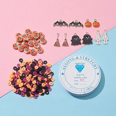 DIY Halloween Bracelet Making Kit DIY-FS0002-90-1