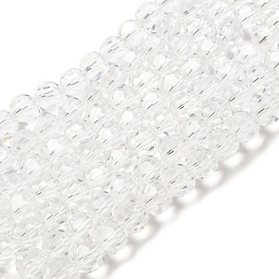 Transparent Glass Beads EGLA-A035-T8mm-D19-1