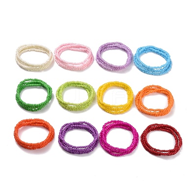 12Pcs 12 Colors Jewelry Waist Beads NJEW-C00023-1