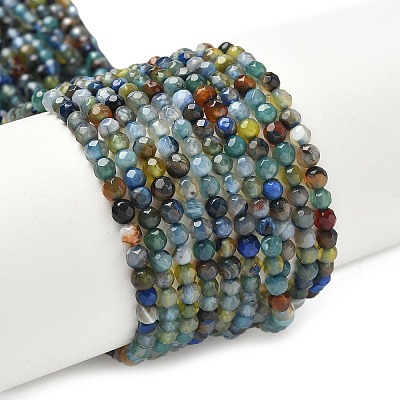 Natural Agate Beads Strands G-E469-12Z-1