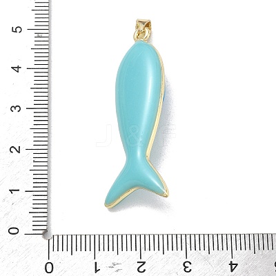 Ocean Dyed Synthetic Turquoise Pendants GG-CBA6980-12G-E-1