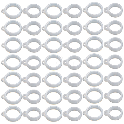 60Pcs 2 Style Silicone Pendant SIL-GF0001-43D-1