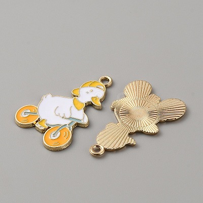 Alloy Enamel Pendants ENAM-CJC0015-15C-1