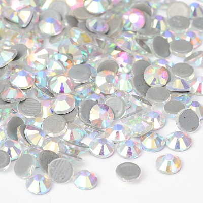 Glass Hotfix Rhinestone RGLA-A019-SS16-101-1