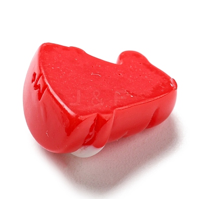 Christmas Opaque Resin Cabochons LS-RESI-K027-21B-1