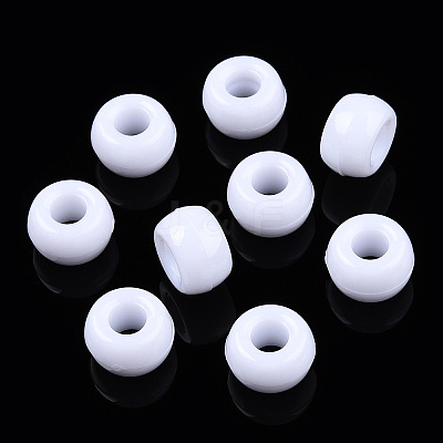 Opaque Plastic Beads KY-T025-01-F18-1