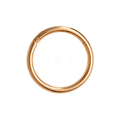 316L Surgical Stainless Steel Hoop Cartilage Earrings WGB51CA-71-1