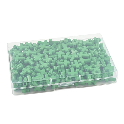 200Pcs Opaque Acrylic Beads SACR-FS0001-39J-1