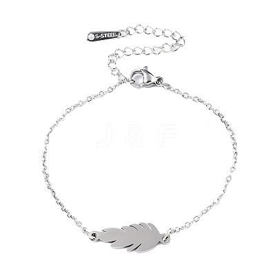 Tarnish Resistant 201 Stainless Steel Link Bracelets LS-BJEW-T011-JN497-1-1