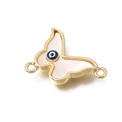 Brass Enamel Connector Charms SH-CBA7C77-07G-1
