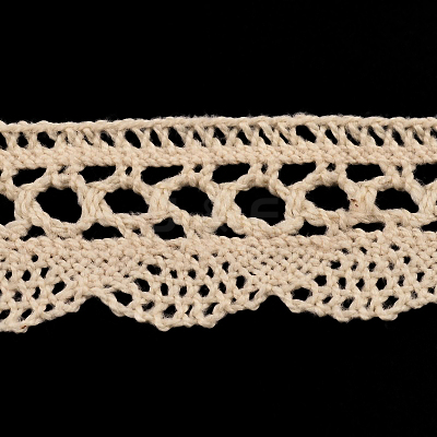 Lace Trim Cotton String Threads OCOR-O002-06-1